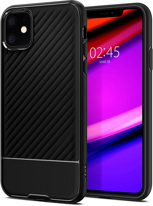 фото Чехол Spigen Core Armor, black - iPhone 11