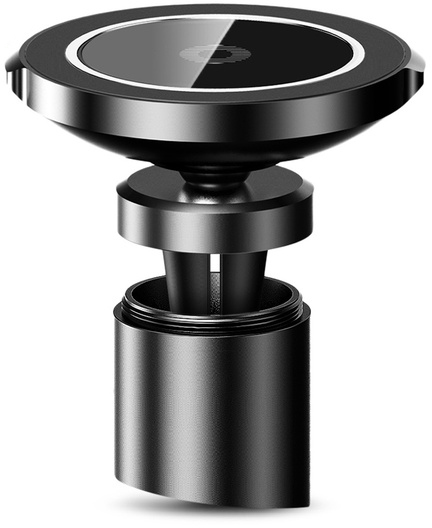 фото Автомобильный держатель Baseus Big Ears Car Mount Wireless Charger Black