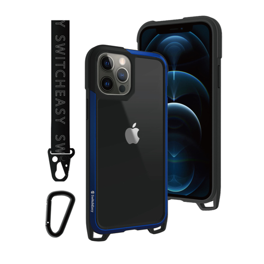 фото Чехол SwitchEasy Odyssey для  iPhone 12 Pro Max (6.7"). Цвет: синий.