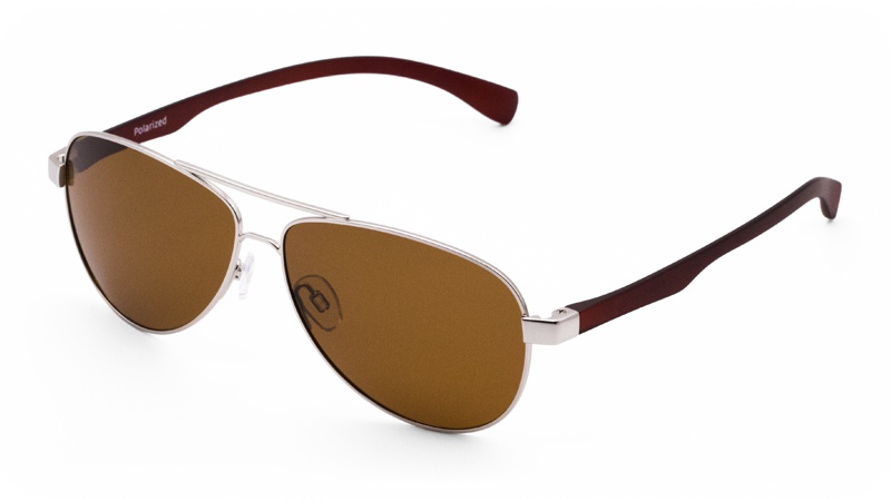 фото Очки для водителей SP Glasses PL01_L1_SBrown, серебристо-коричневый