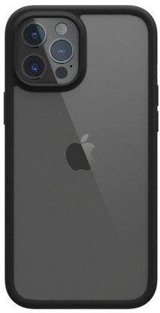 фото Чехол-накладка SwitchEasy AERO Plus для iPhone 12 & 12 Pro (6.1"). Цвет: прозрачный черный