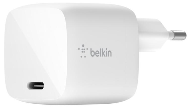 фото Сетевое зарядное устройство Belkin 30Вт USB-C PD WCH001vfWH (White)