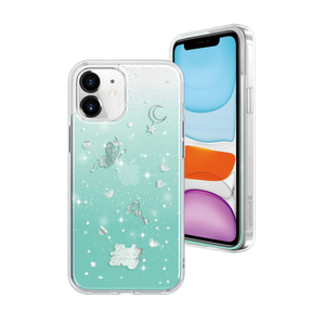 Чехол SwitchEasy Lucky Tracy для iPhone 12 Mini (5.4&quot;). синий