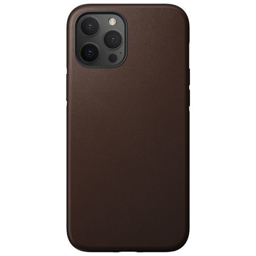 фото Чехол-накладка Nomad Rugged для iPhone 12 Pro Max. Цвет: коричневый