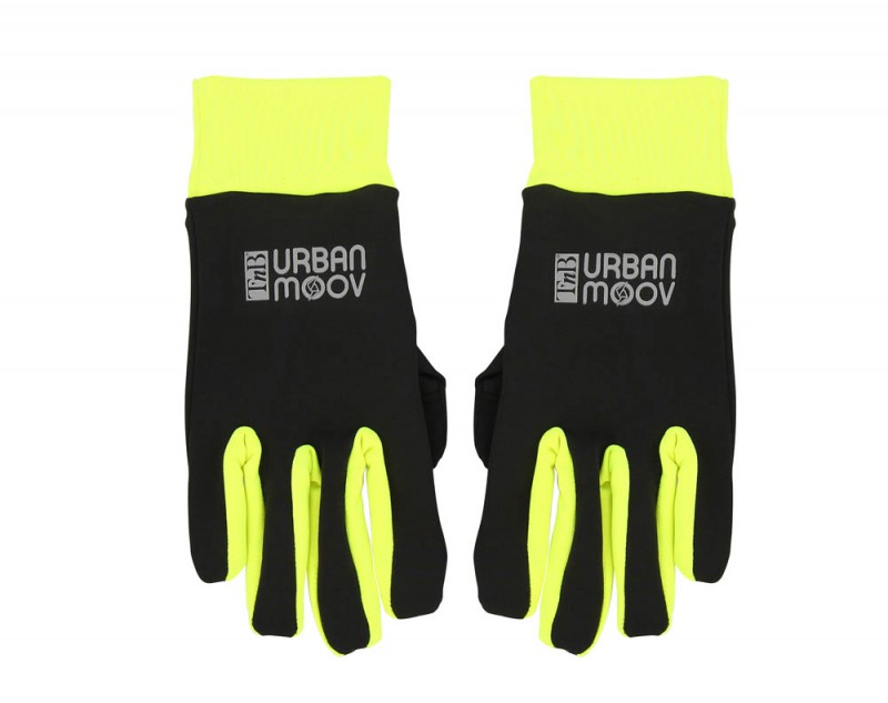 фото Велоперчатки тач скрин TNB UMGLOVES, черные