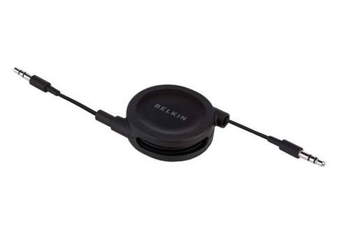 фото Аудиокабель Belkin Retractable Stereo Cable (F3S004CW26MOB)