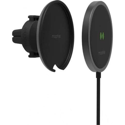 фото Автомобильный Держатель Mophie Snap Vent Mount (non wireless charging). Цвет черный