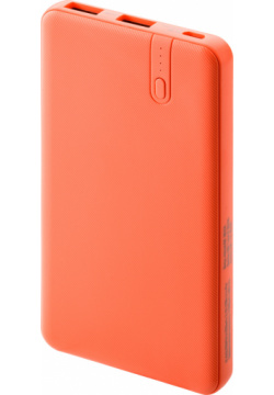 фото Внеш аккумулятор PB6PM 6000мАч microUSB Polymer Nectarine