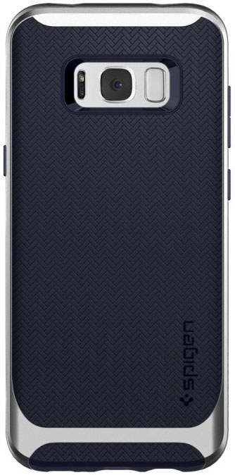 фото Чехол Spigen для Galaxy S8+ Neo Hybrid, серебристый (571CS21652)
