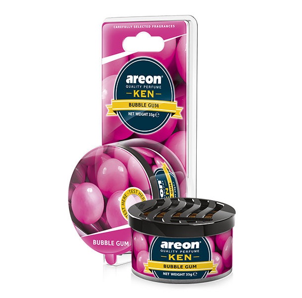 фото Автомобильный ароматизатор AREON KEN BLISTER 704-AKB-06, Bubble Gum, Бабл Гам
