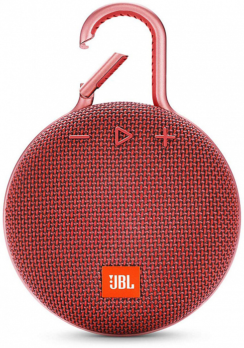 фото Портативная акустическая система JBL CLIP 3, красная