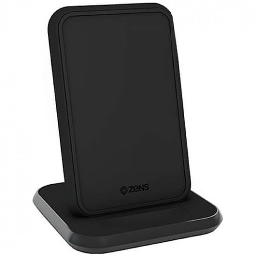 фото Беспроводное зарядное устройство ZENS Stand Aluminium Wireless Charger. Цвет черный
