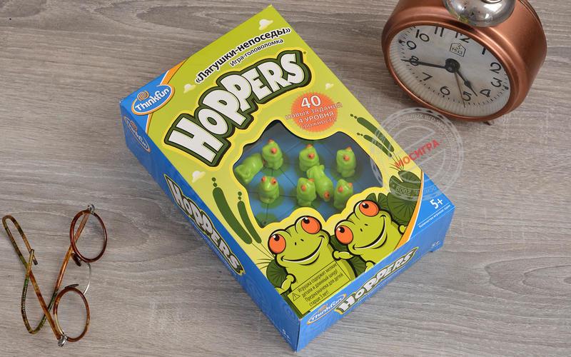 фото ThinkFun: Лягушки-непоседы (Hoppers)