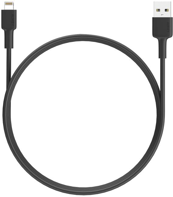 фото Кабель для iPod, iPhone, iPad Aukey CB-BAL7 USB to Lightning 0.9m (Black)