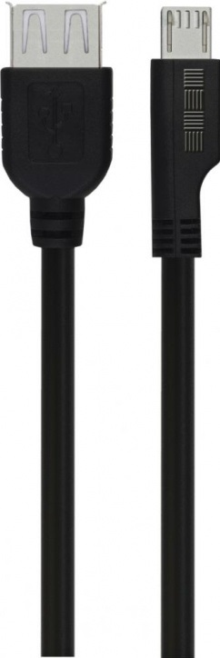 фото Кабель microUSB выход - USB A вход, 1m