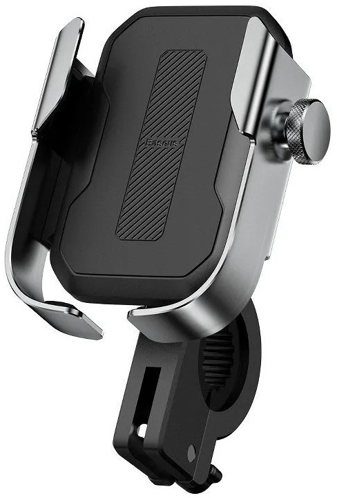 фото Держатель для велосипеда/мотоцикла Baseus SUKJA-0S для смартфона 4.7-6.5" (Silver)