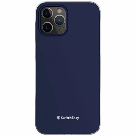фото Чехол SwitchEasy Aero для iPhone 12 Pro Max (6.7"). синий