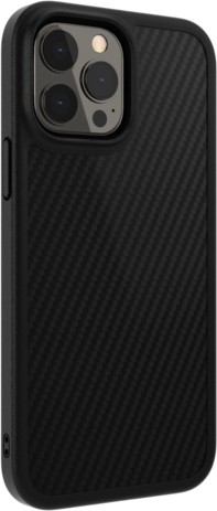 фото Чехол-накладка SwitchEasy Aero+ на заднюю сторону iPhone 13 Pro Max (6.7"). Материал изделия: 70% поликарбонат, 30% ТПУ. Размер изделия: 167*85*13 мм. Цвет: черный