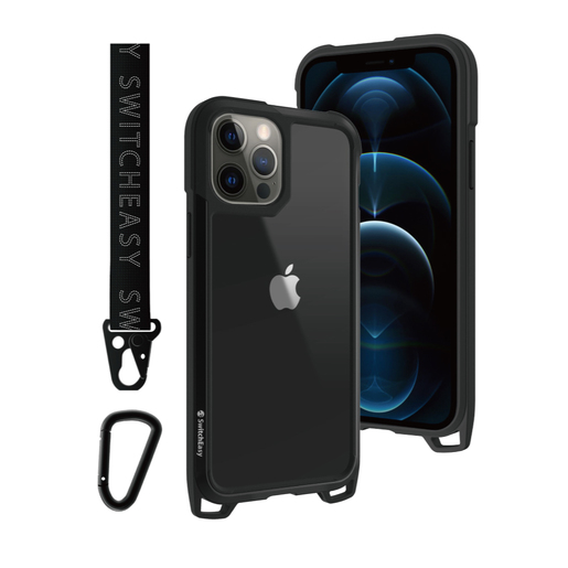 фото Чехол SwitchEasy Odyssey для iPhone 12 Pro Max (6.7"). Цвет: черный.