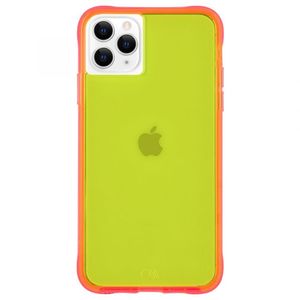 Чехол Case-Mate Tough NEON для iPhone 11 Pro. Цвет желтый/розовый
