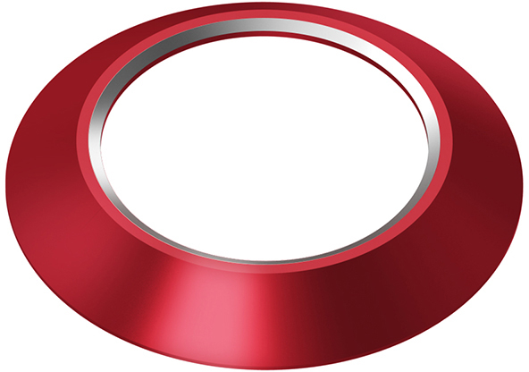 фото Ободок на камеру Baseus Metal Camera Ring For iphone7 Red