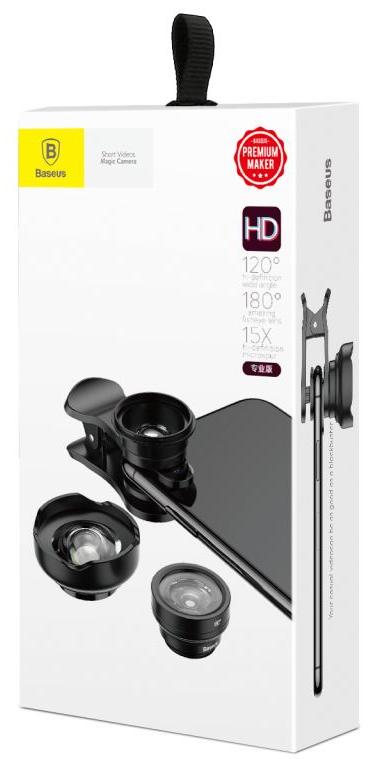фото Объектив для смартфона Baseus short videos magic camera（professional）Black
