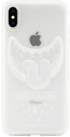 фото Чехол SwitchEasy Monsters для iPhone XS (Clear)