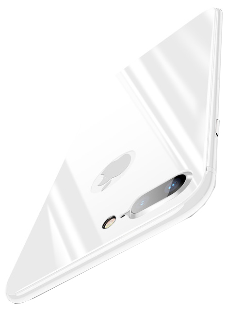 фото Защитное стекло Baseus 4D Tempered Back Glass (SGAPIPH8P-4D0S) для задней панели iPhone 8 Plus (Silver)