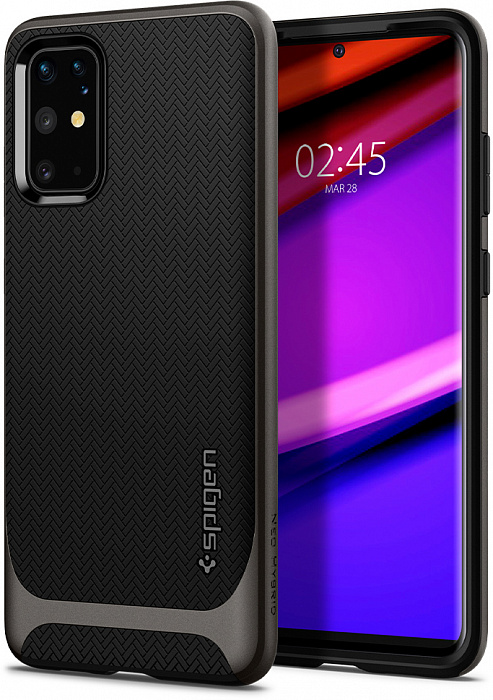 фото Чехол Spigen Neo Hybrid, gunmetal - Galaxy S20 плюс
