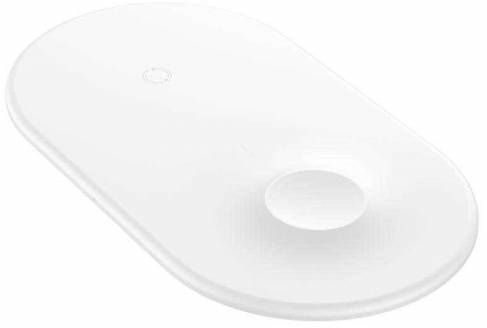 фото БЗУ Baseus Smart 2in1 Wireless Charger White