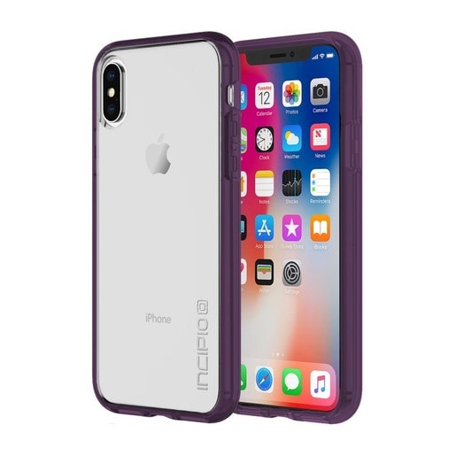фото Чехол Incipio Octane Pure для iPhone XS/X. Материал пластик. Цвет прозрачный фиолетовый