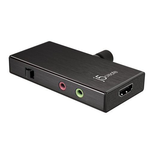 фото Внешняя карта видеозахвата j5create HDMI на USB-C с Power Delivery для прямых трансляций