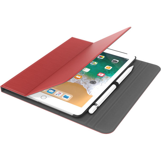 фото Чехол-книжка LAB.C Slim Fit для iPad 9.7" 2018-2017. Материал полиуретан. Цвет красный