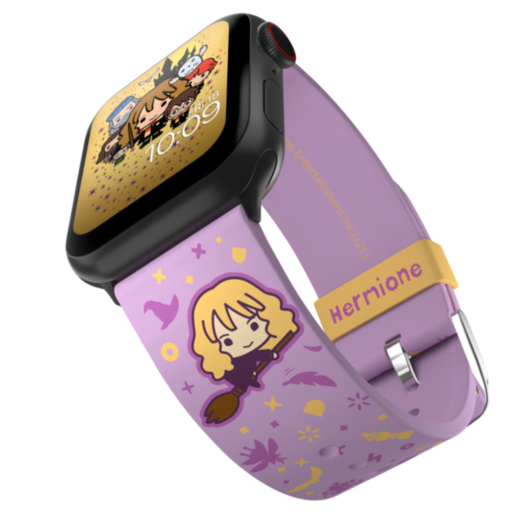 фото Ремешок MobyFox Harry Potter - Hermione Charms Edition, лиловый (для Apple Watch, все размеры)