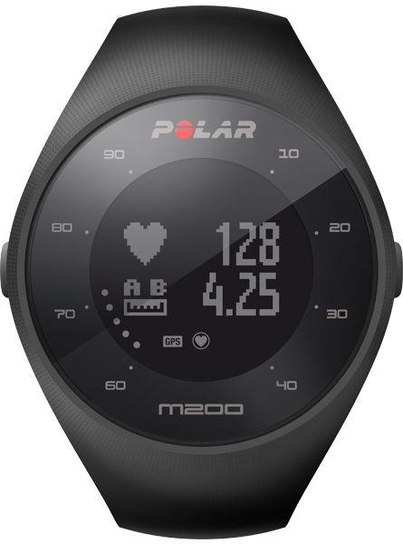 фото GPS фитнес-часы Polar M200 (Black)