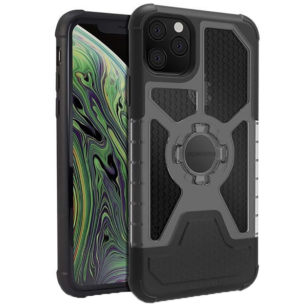 фото Чехол Rokform Crystal Wireless для iPhone 11 Pro со встроенным неодимовым магнитом. Материал: поликарбонат. Цвет: черный