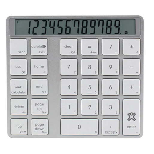 фото Цифровой блок Numpad клавиатуры XtremeMac Bluetooth Numpad Calculator.