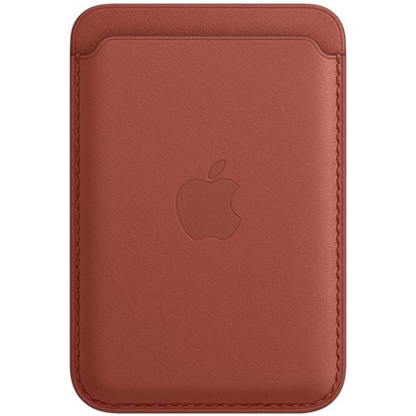 фото Кожаный чехол-бумажник MagSafe для IPhone 12 Pro Max цвета аризона
