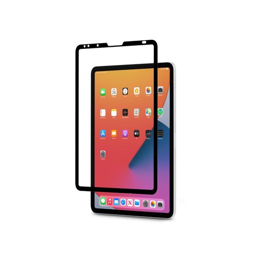 фото Антибликовое защитное покрытие Moshi iVisor AG для экрана iPad Air 4 (10.9"). Цвет боковых сторон: черный