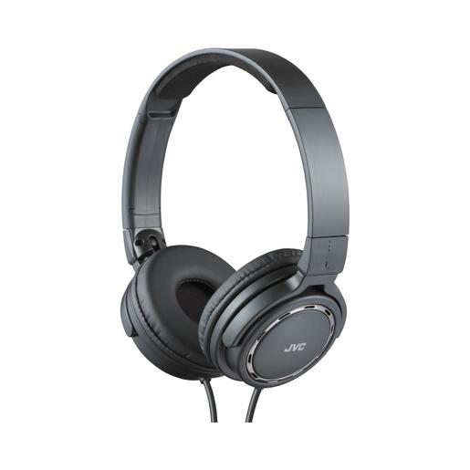 фото Наушники JVC накладные легкие, модель HA-S520-B-E. Цвет: черный