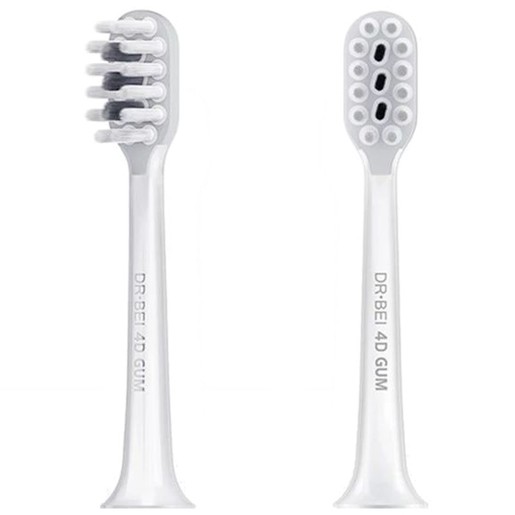 фото Насадка для зубной щетки Dr.Bei Sonic Electric Toothbrush S7 （2шт, серый)