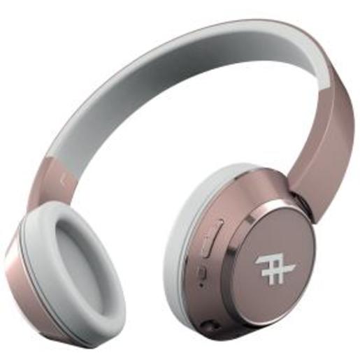 фото Беспроводные наушники iFrogz Audio Coda с микрофоном. Цвет розовое золото.