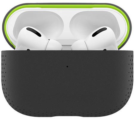 фото Чехол Incase Reform Sport Case для зарядного кейса AirPods Pro. Цвет: черный/зеленый