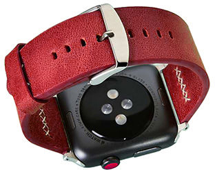 Ремешок COTEetCI W33 Apple Watch Fashion LEATHER 42MM/44MM red