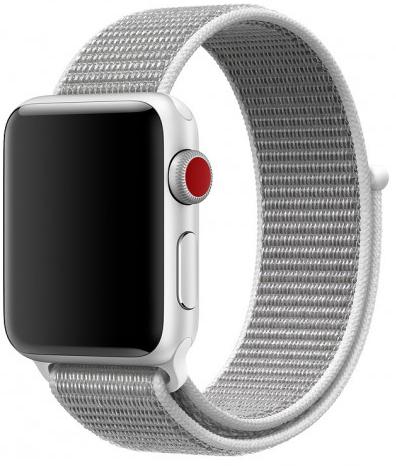 фото Ремешок COTEetCI W17 Apple Watch Magic Tape Band 38MM/40MM White