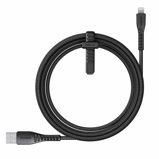 фото Кабель Nomad Expedition Lightning to USB, длина 1,5 м. Цвет чёрный