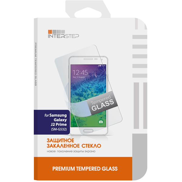 фото Защитное стекло для Samsung J2 Prime (G532), interstep