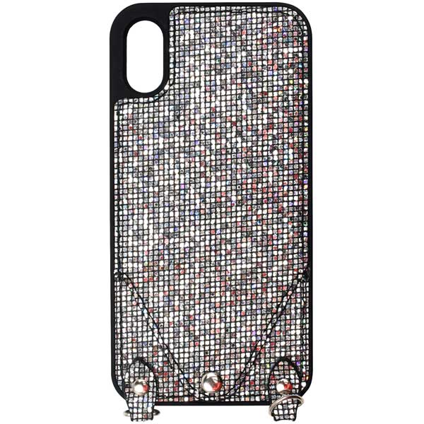 фото Клипкейс INTERSTEP BAND для Apple iPhone X/Xs стразы