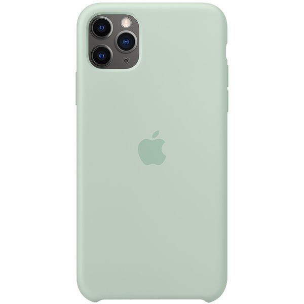 фото Apple iPhone 11 Pro Silicone Case - Beryl  Силиконовый чехол для IPhone 11Pro цвета голубой берилл