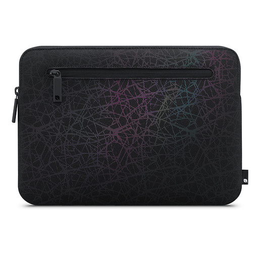 фото Чехол-конверт Incase Compact Sleeve in Reflective Mesh для MacBook 12". Материал полиэстер, нейлон. Цвет черный. 
Incase Compact Sleeve in Reflective Mesh for MacBook 12" - Swirl Luminescent